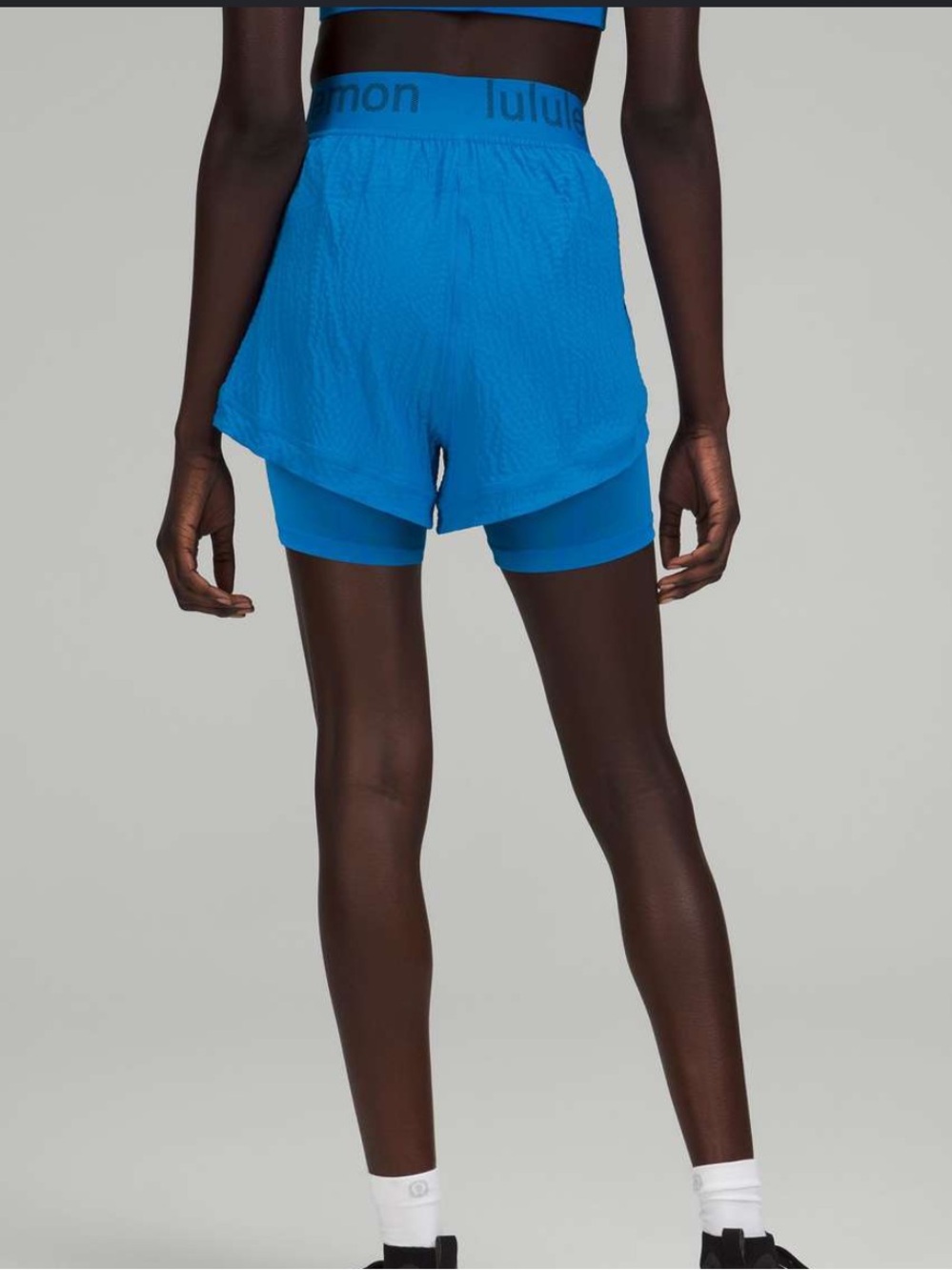 Lululemon logo waistband training short - Picture 5 of 6